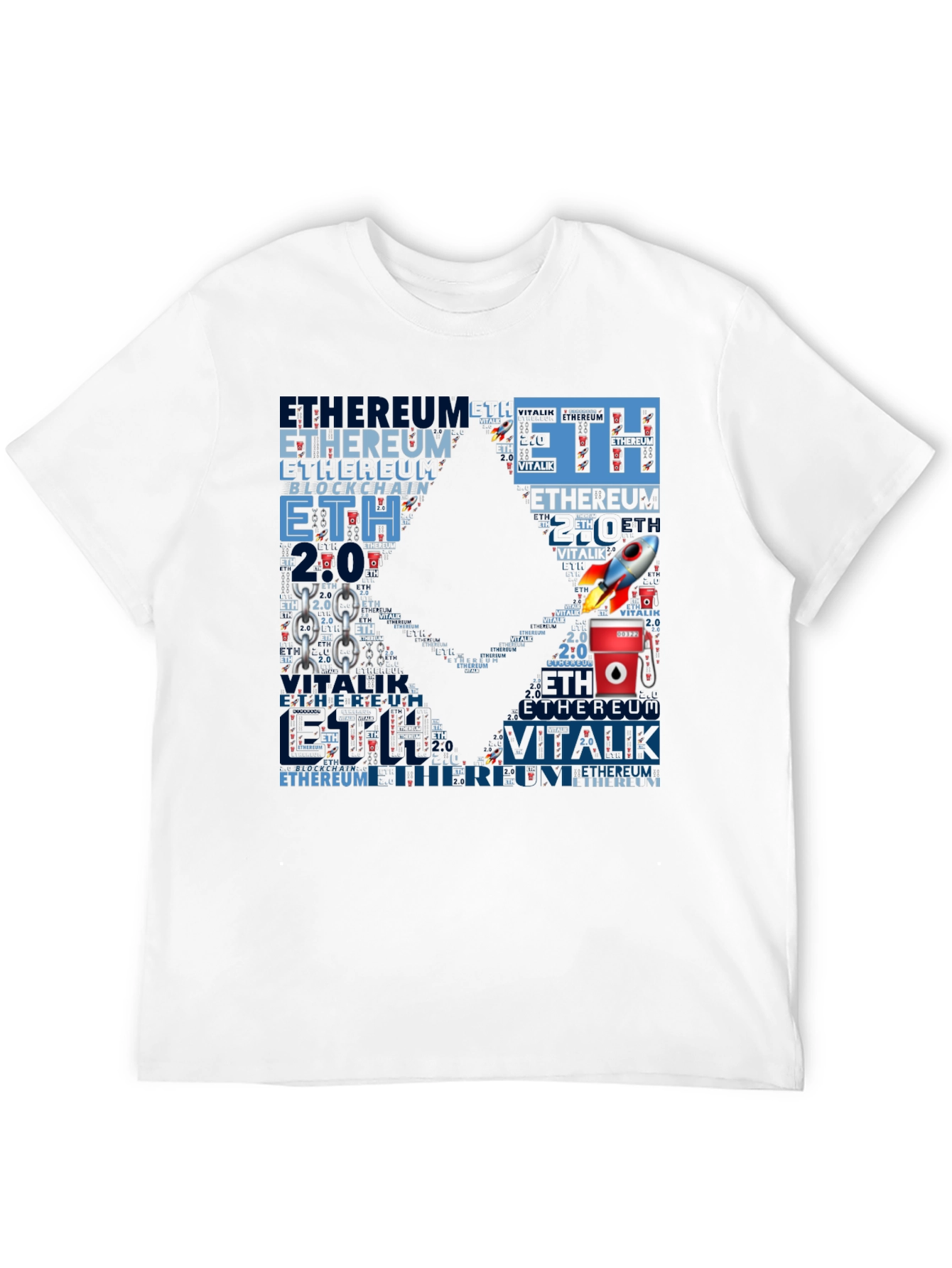 Ethereum Crypto Blockchain T-Shirt