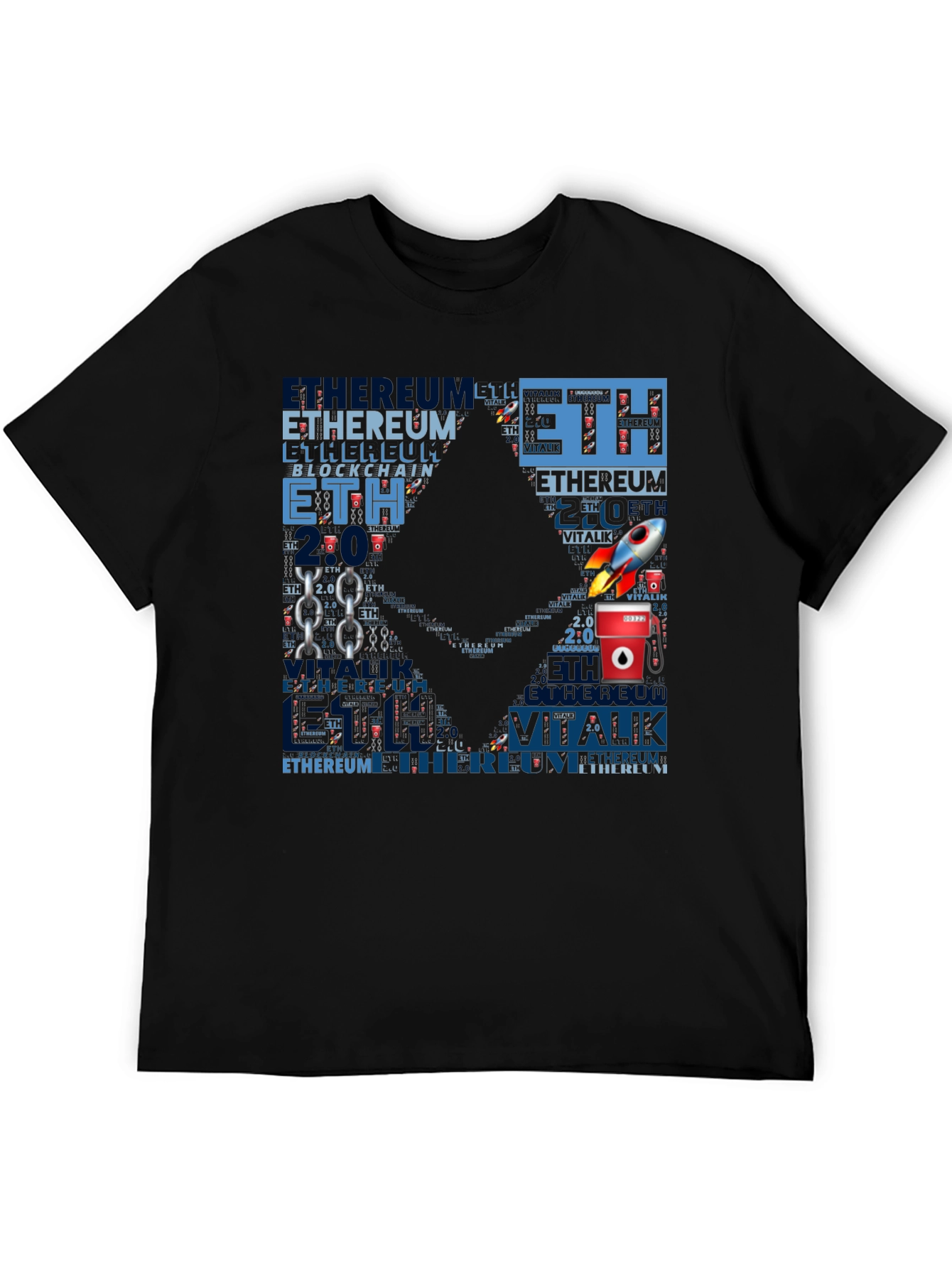Ethereum Crypto Blockchain T-Shirt
