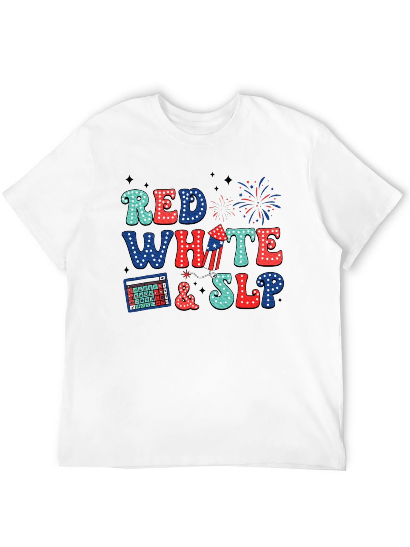 Red White & SLP T-Shirt 4th of July