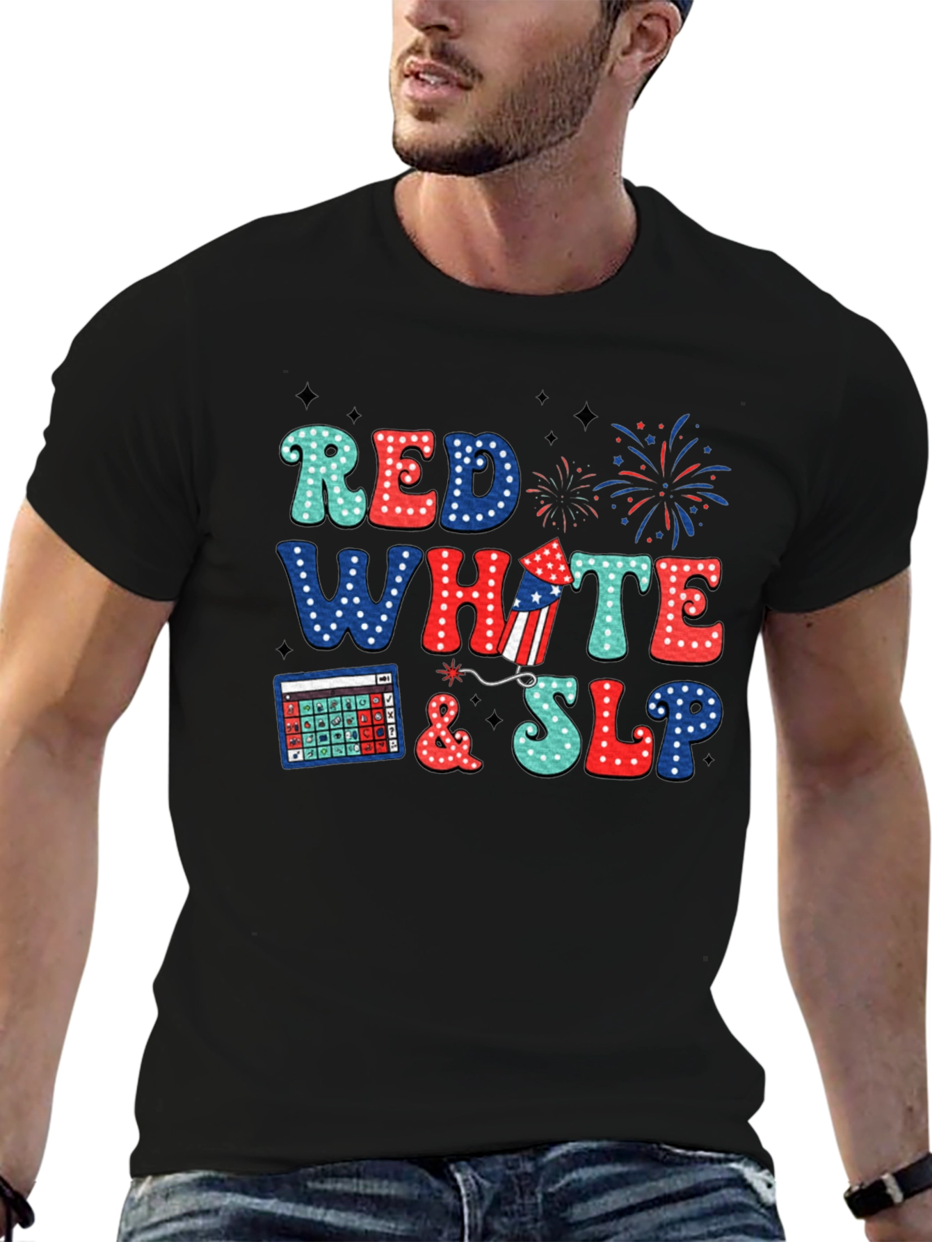 Red White & SLP T-Shirt 4th of July
