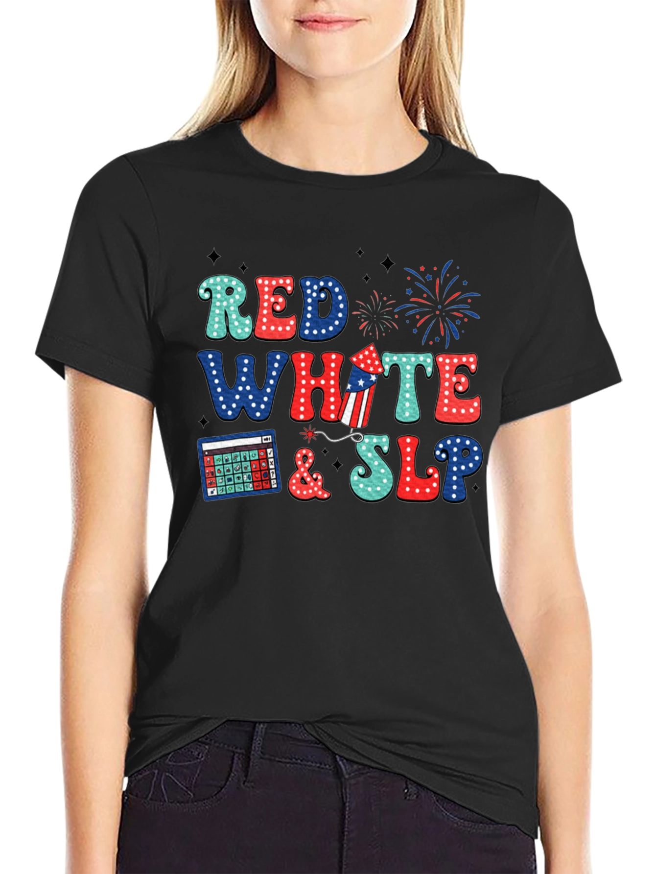 Red White & SLP T-Shirt 4th of July
