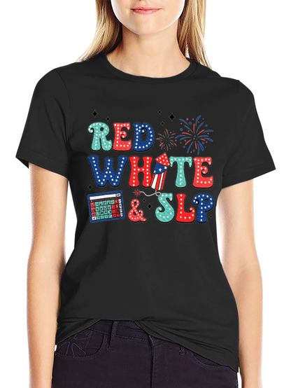 Red White & SLP T-Shirt 4th of July