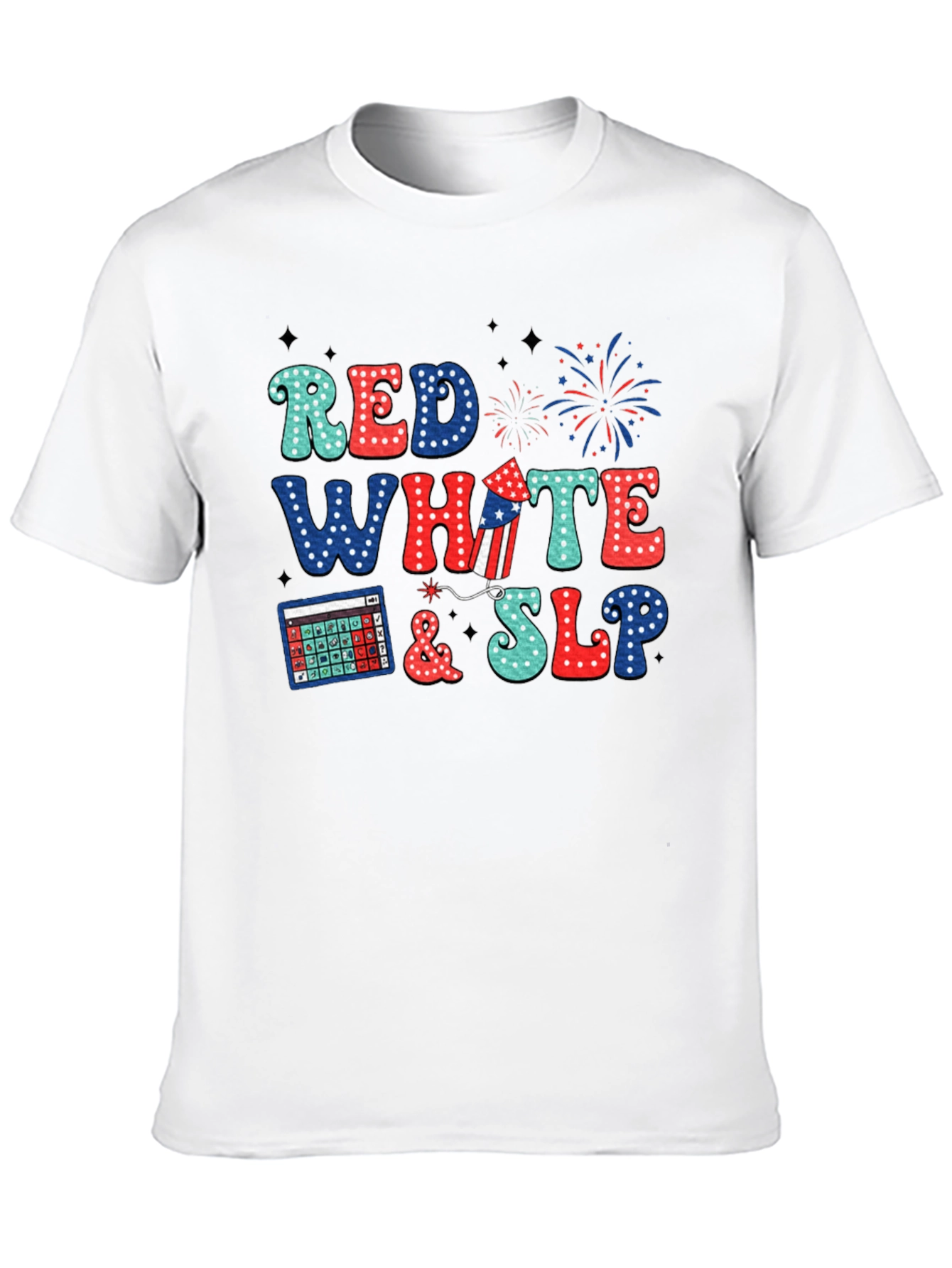 Red White & SLP T-Shirt 4th of July
