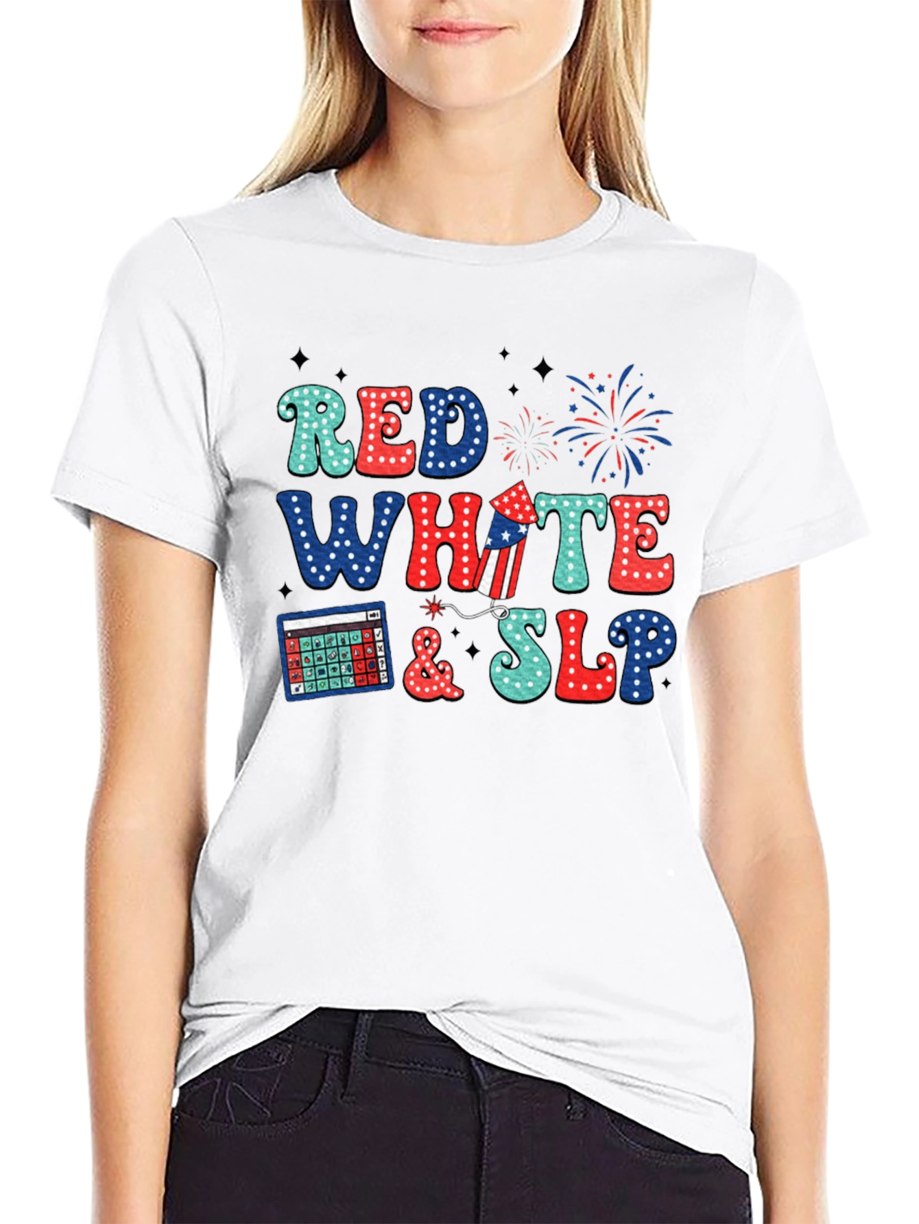 Red White & SLP T-Shirt 4th of July