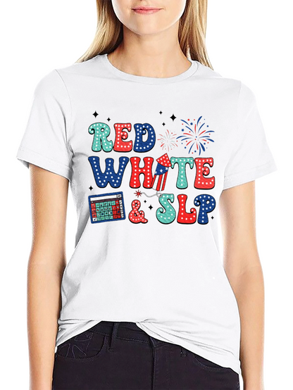 Red White & SLP T-Shirt 4th of July
