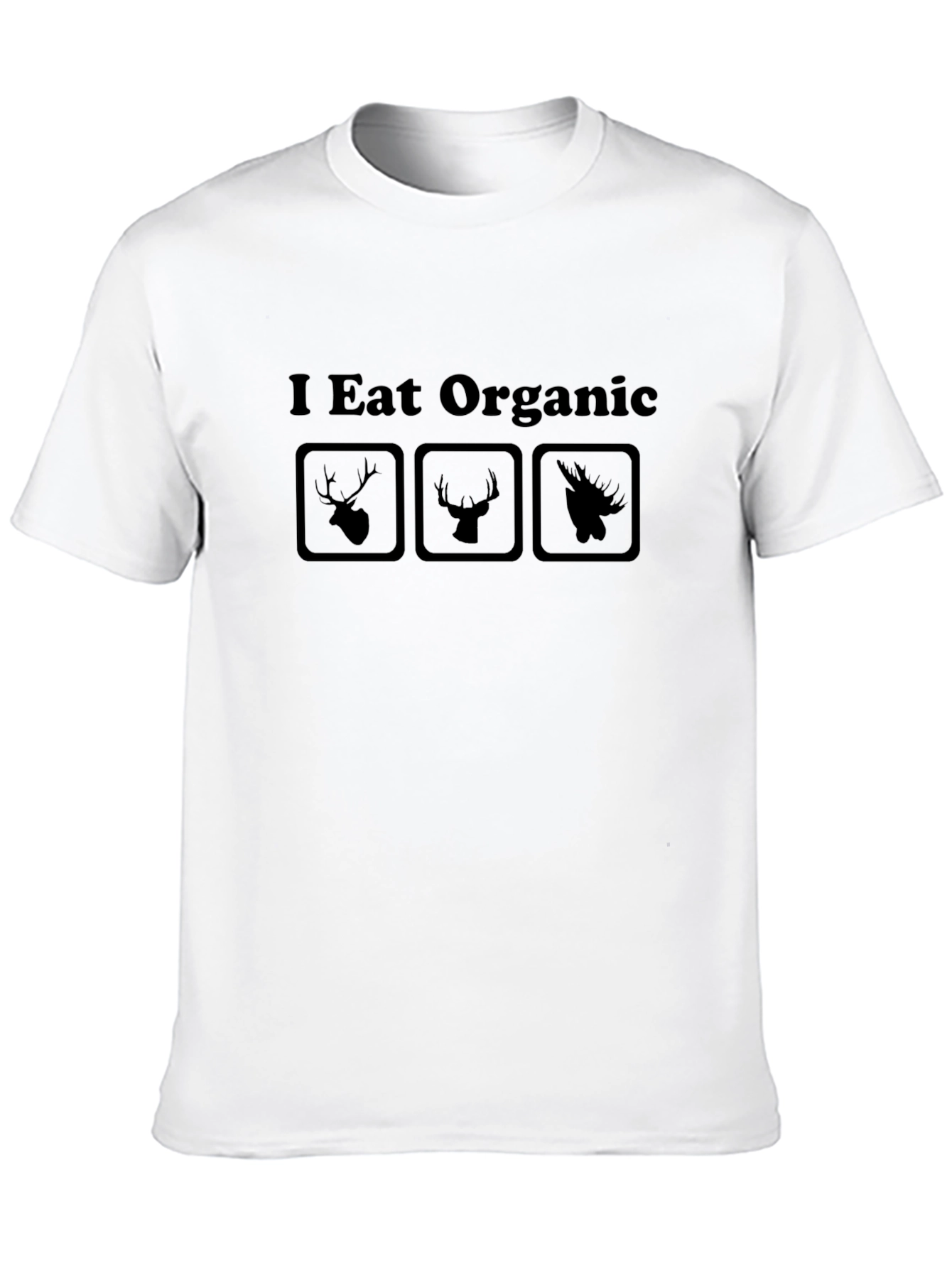I Eat Organic Graphic Tee - Hunting T-Shirt