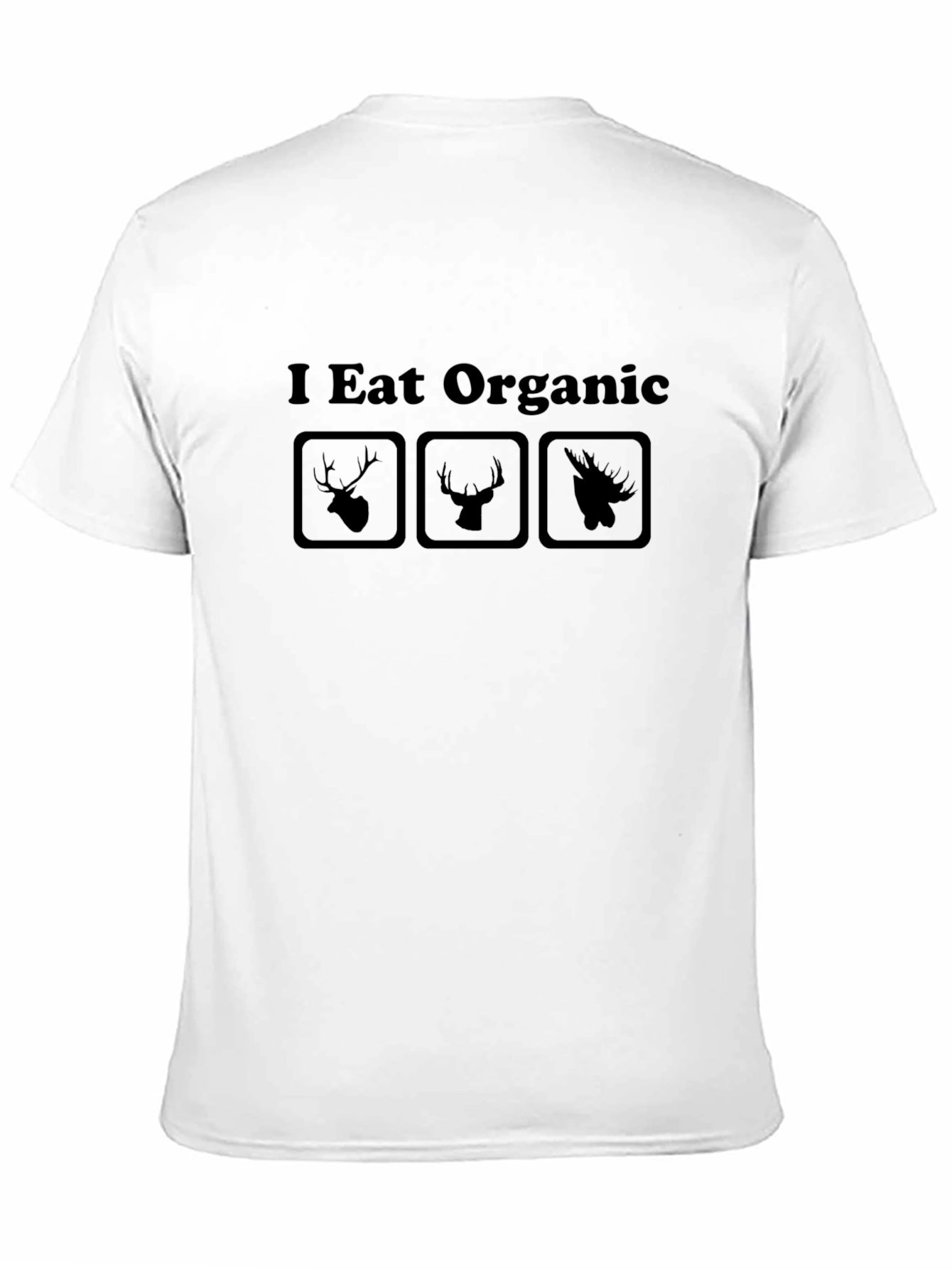 I Eat Organic Graphic Tee - Hunting T-Shirt
