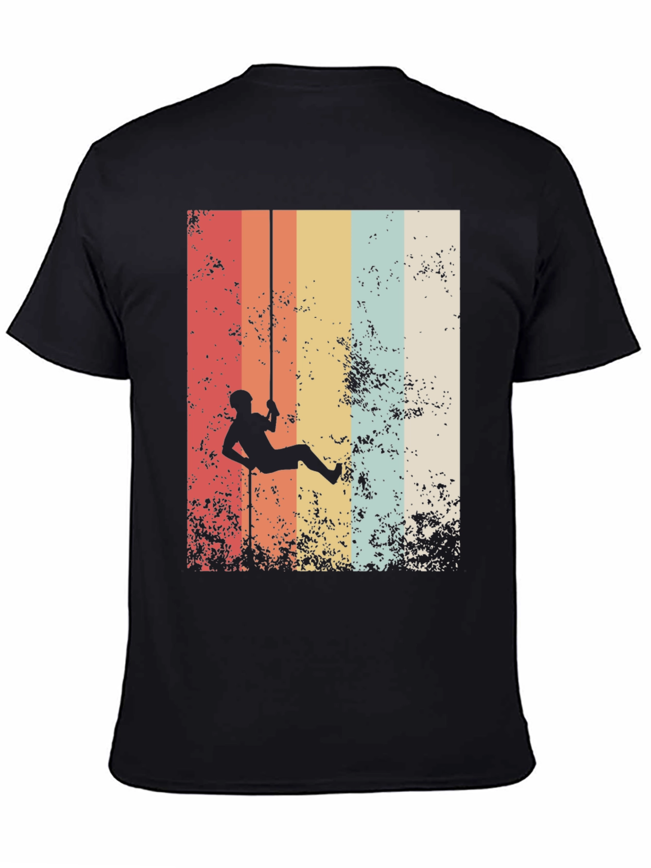 Retro Rock Climbing Graphic Tee