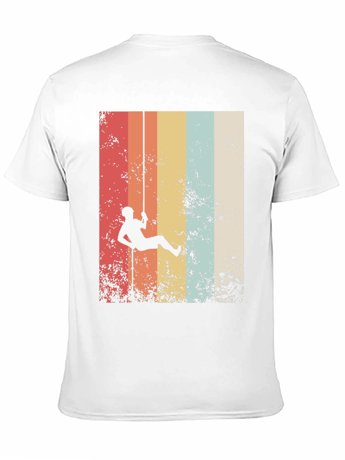 Retro Rock Climbing Graphic Tee