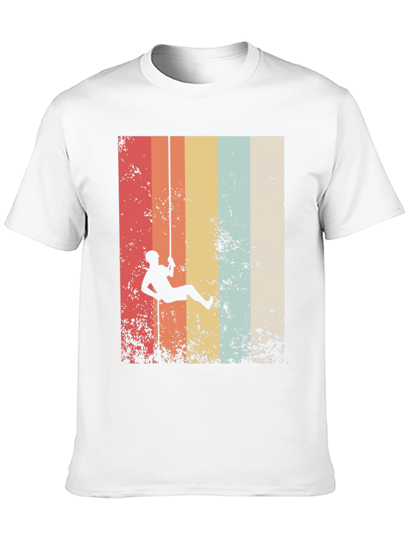 Retro Rock Climbing Graphic Tee