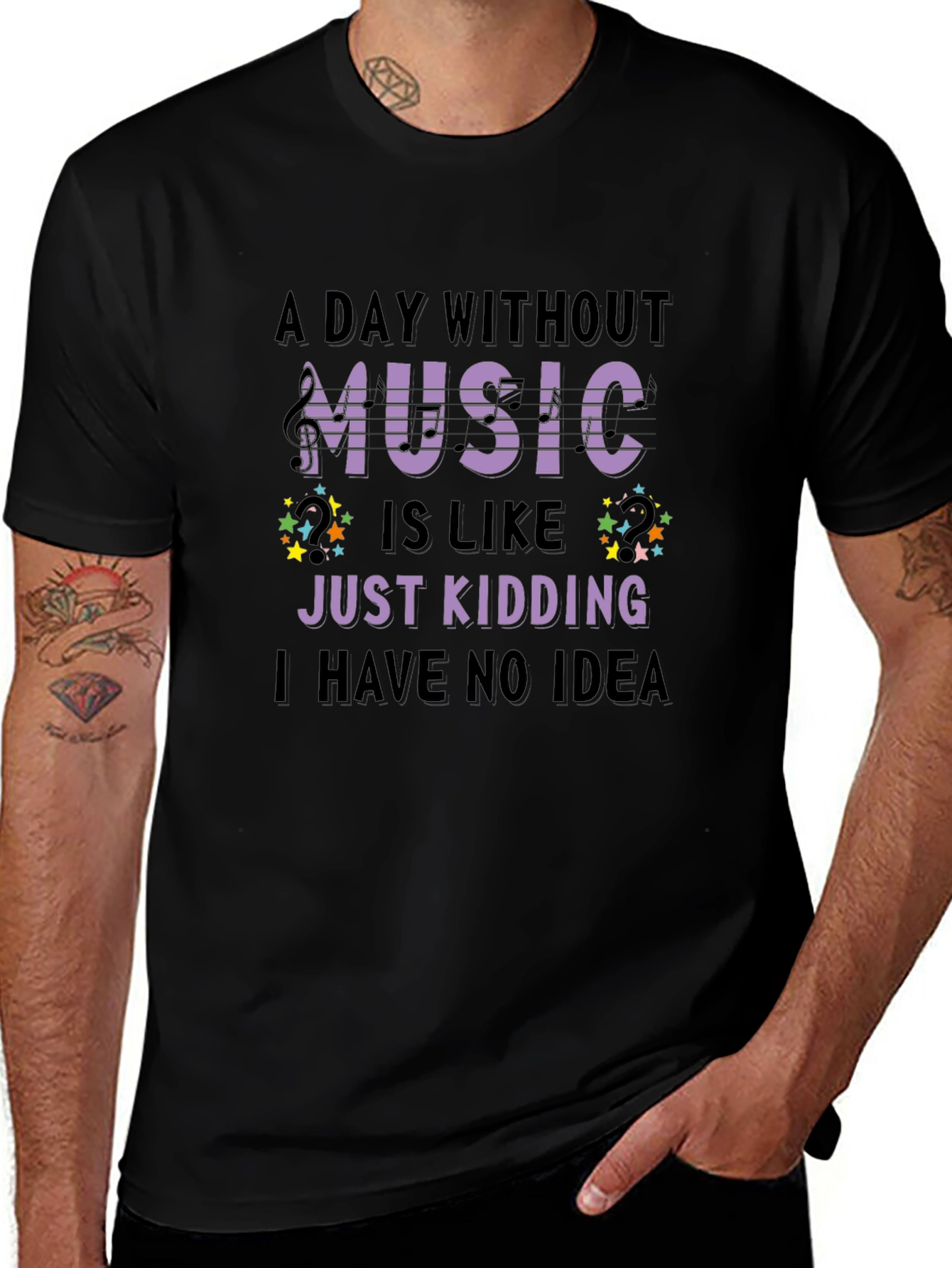 Music Lover T-Shirt Funny Sarcastic Design