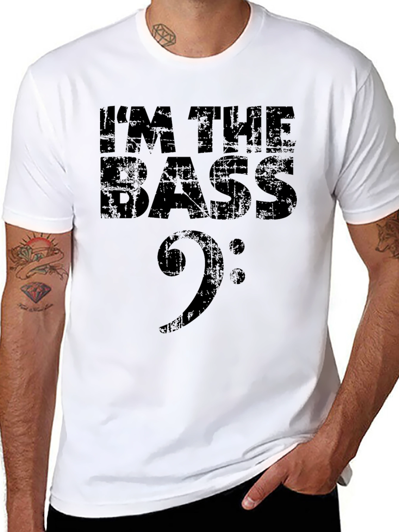 Im The Bass T-Shirt - Musician Apparel