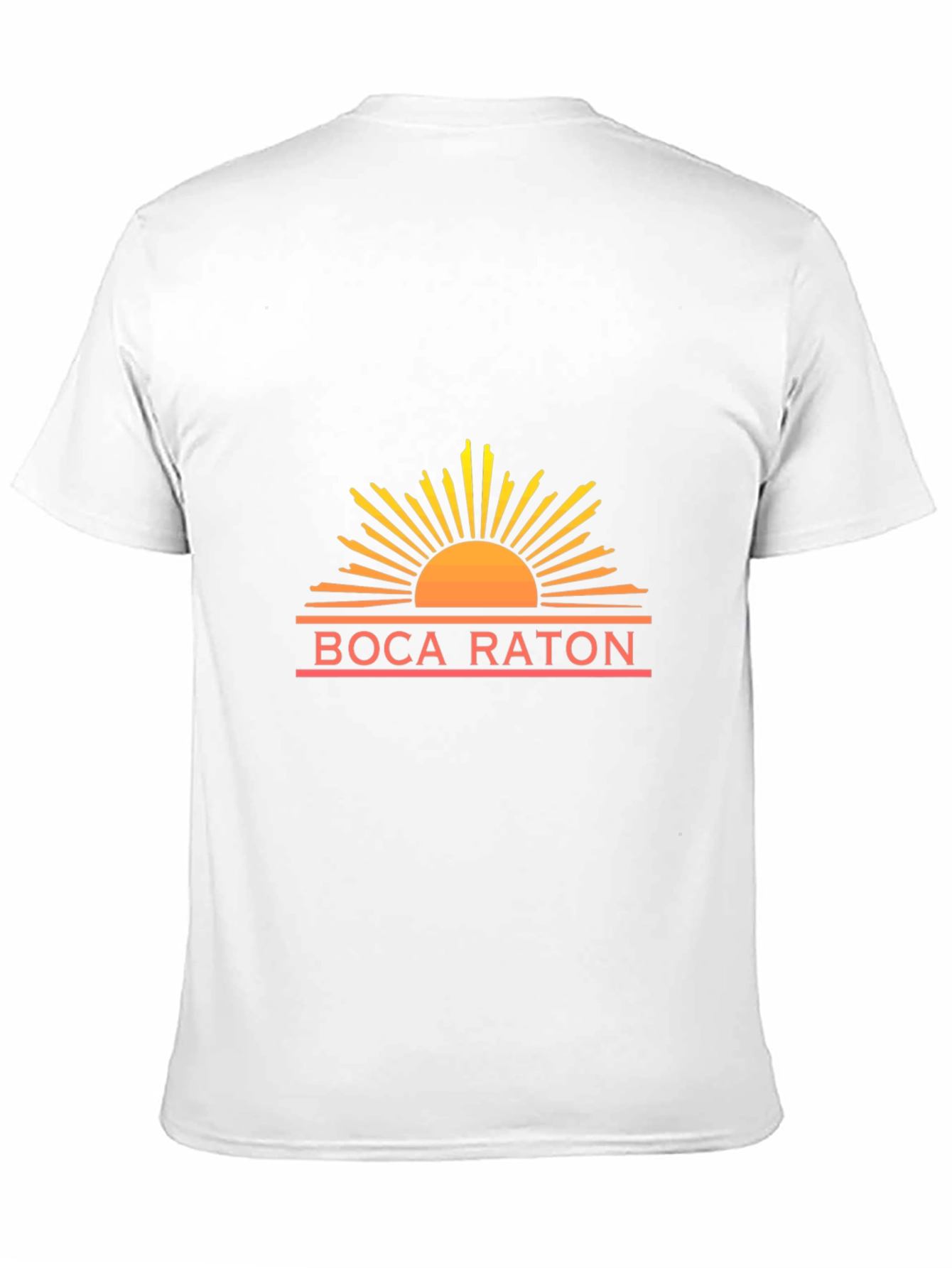 Boca Raton Sun Graphic Tee - Stylish Comfort