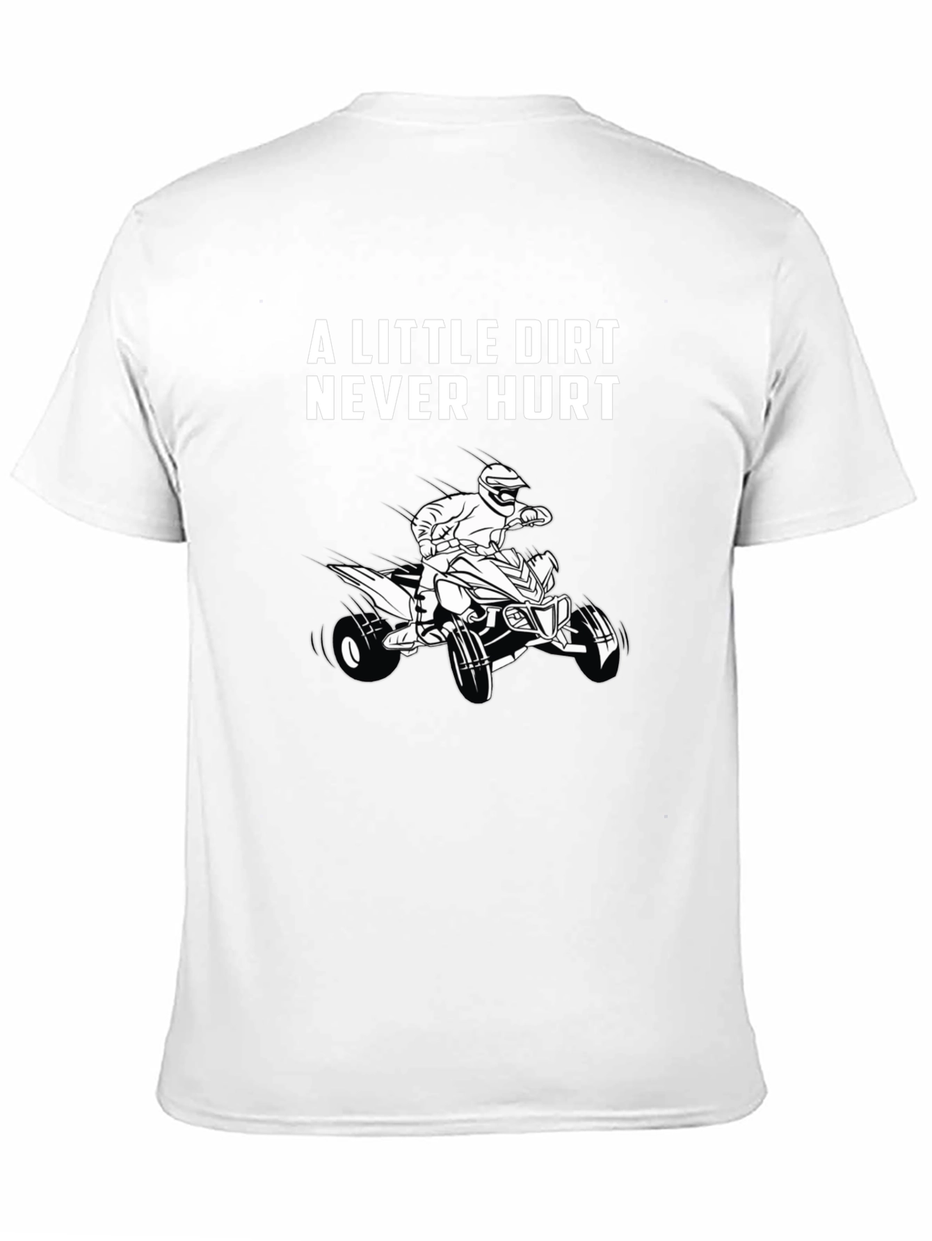 A Little Dirt Never Hurt Black T-Shirt
