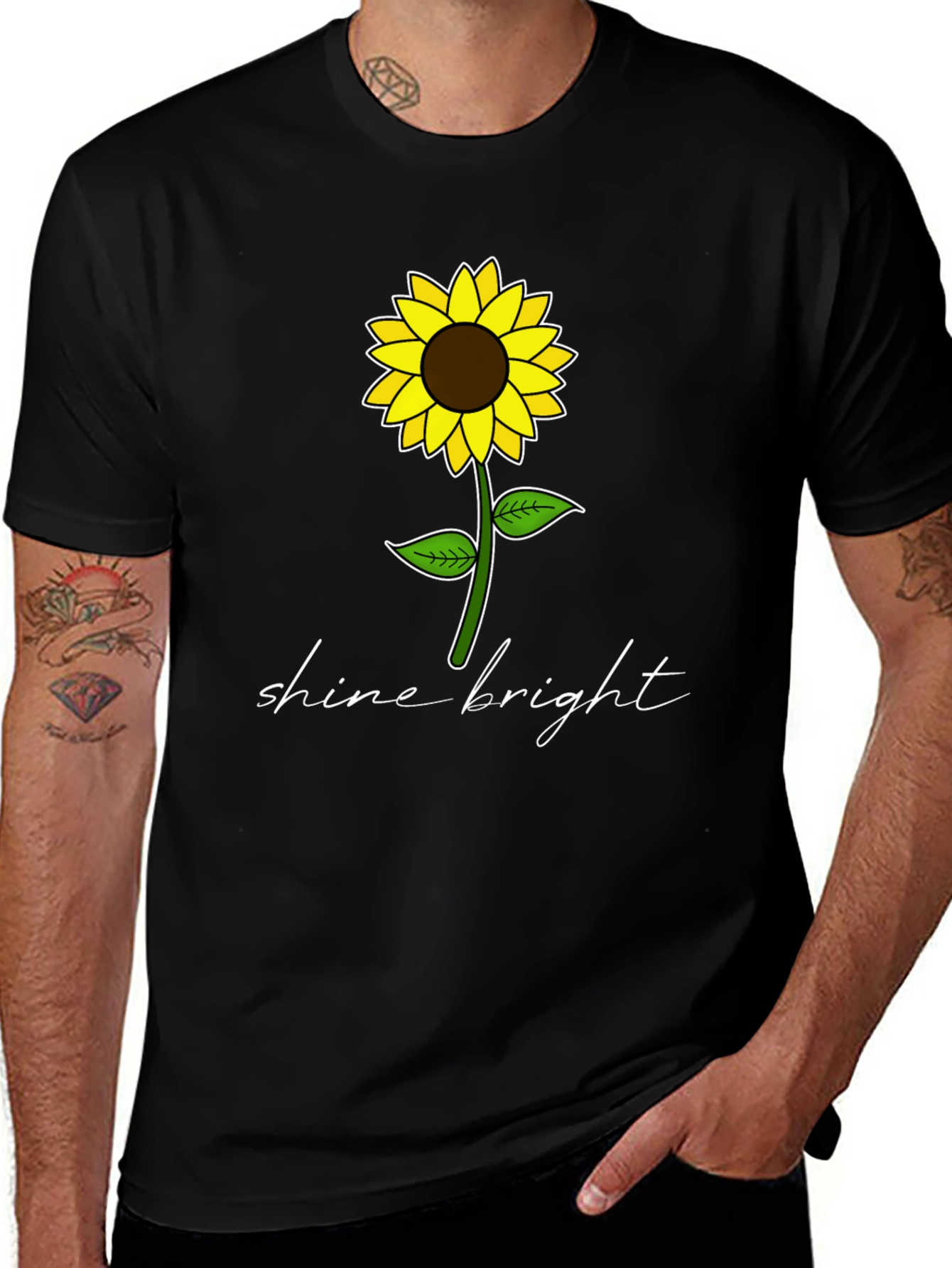 Sunflower Shine Bright Graphic Tee