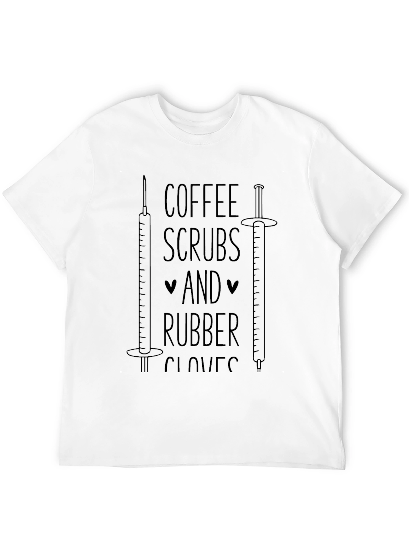 Coffee Scrubs & Rubber Gloves Graphic Tee