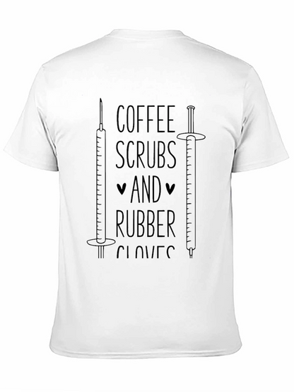 Coffee Scrubs & Rubber Gloves Graphic Tee