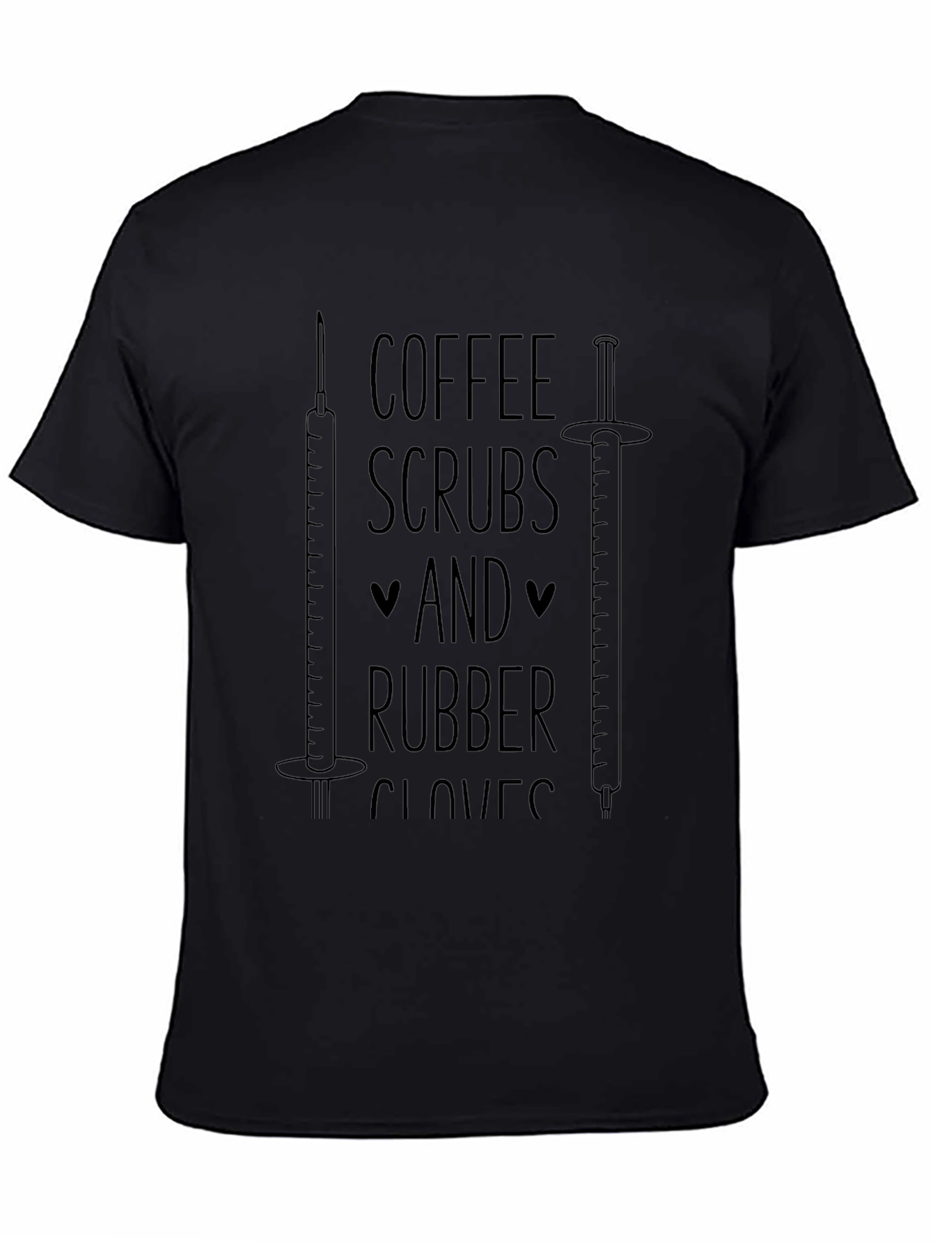 Coffee Scrubs & Rubber Gloves Graphic Tee