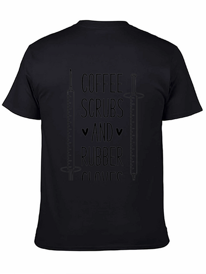 Coffee Scrubs & Rubber Gloves Graphic Tee