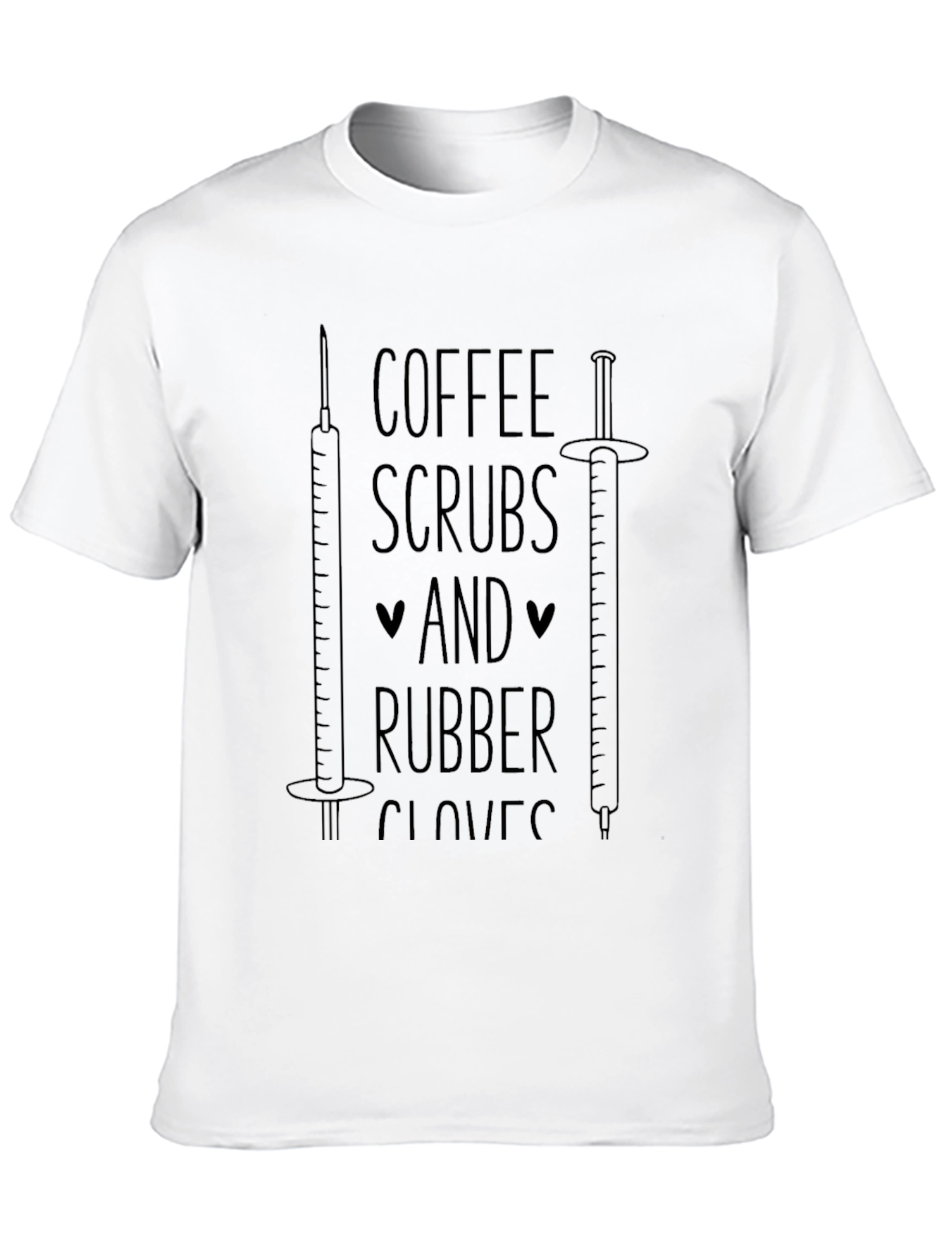 Coffee Scrubs & Rubber Gloves Graphic Tee