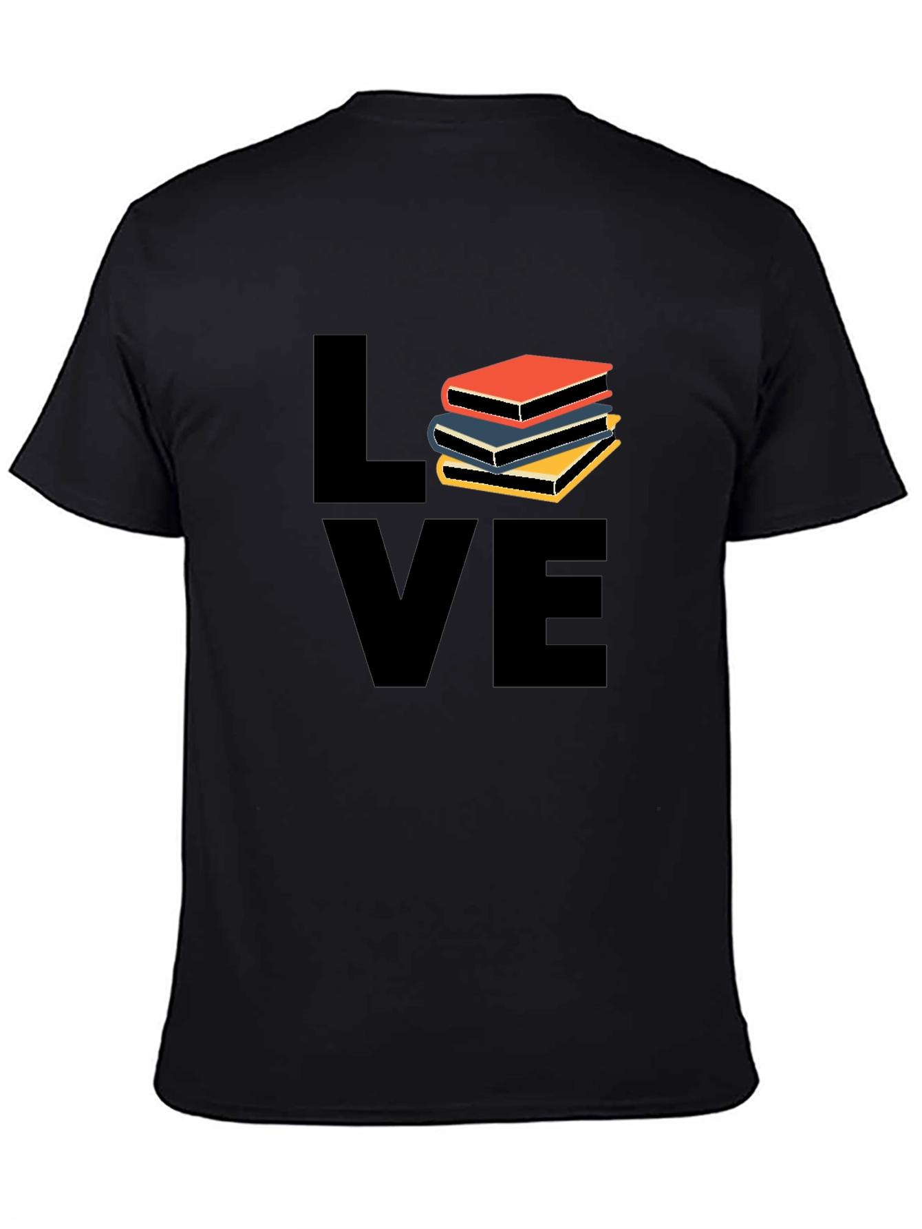 Book Lover Black T-Shirt