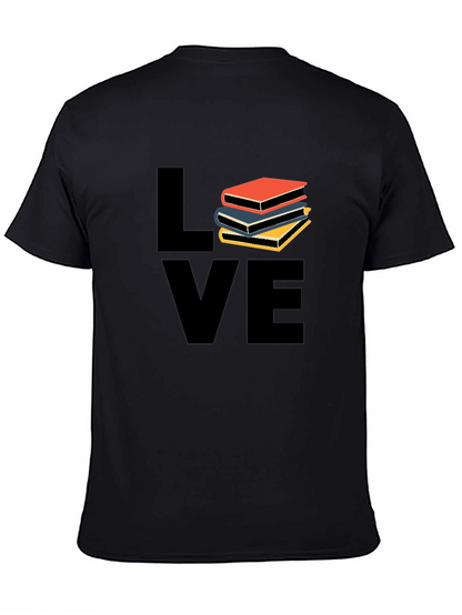 Book Lover Black T-Shirt