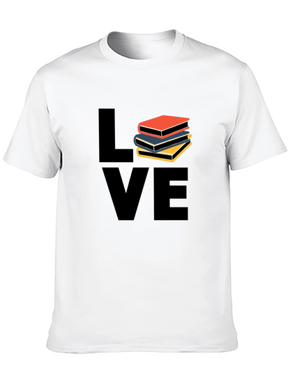 Book Lover Black T-Shirt
