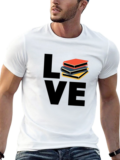 Book Lover Black T-Shirt
