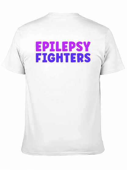 Epilepsy Fighters Graphic Tee - Black