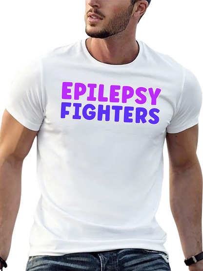 Epilepsy Fighters Graphic Tee - Black