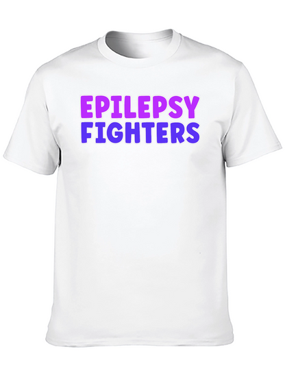 Epilepsy Fighters Graphic Tee - Black