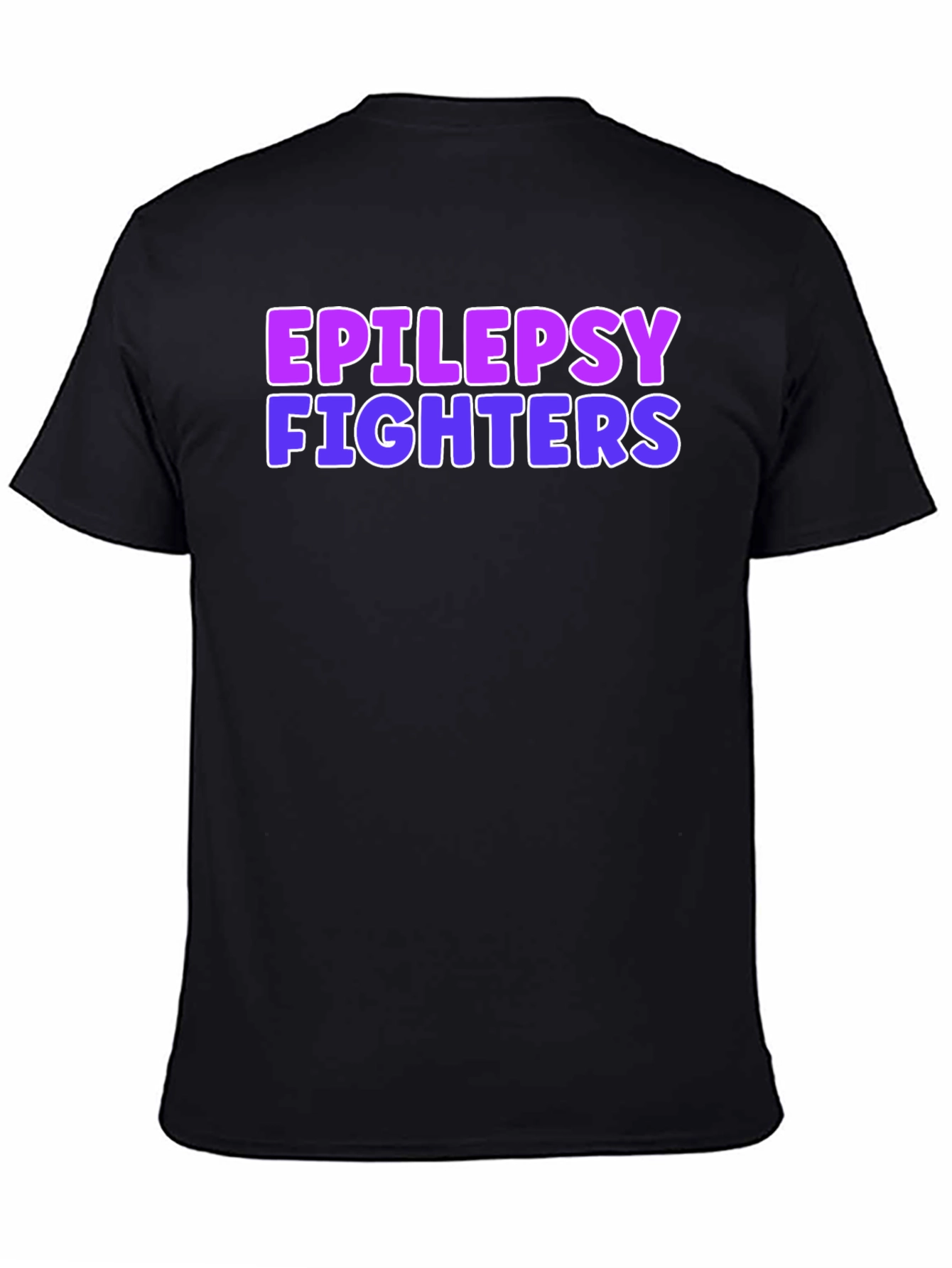 Epilepsy Fighters Graphic Tee - Black