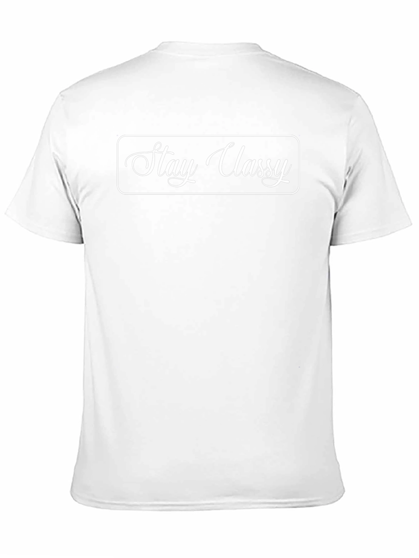 Stay Classy Black Graphic T-Shirt