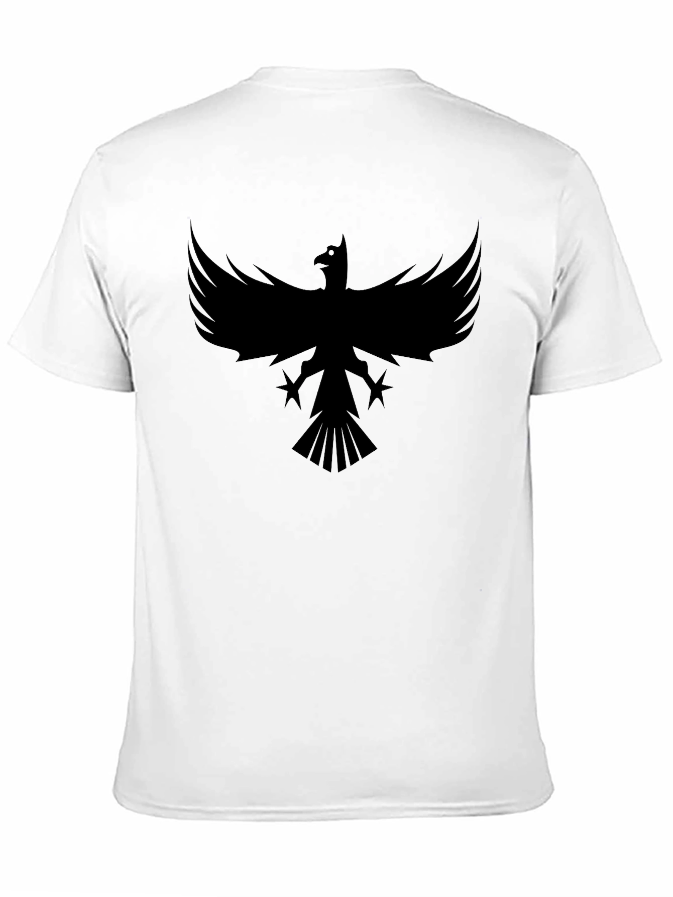 Bold Black Phoenix Graphic T-Shirt