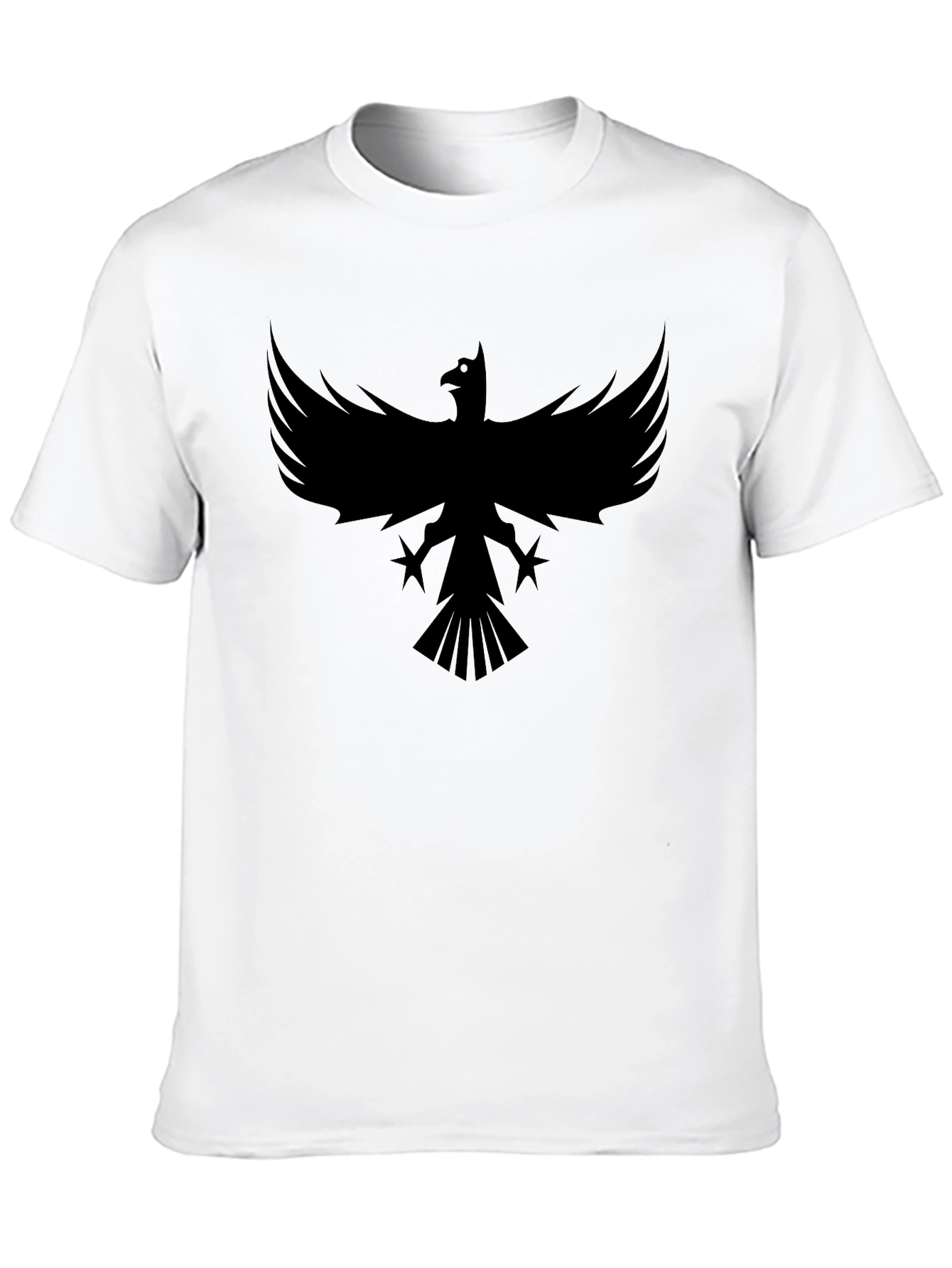 Bold Black Phoenix Graphic T-Shirt