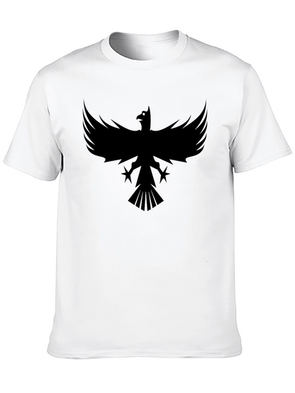 Bold Black Phoenix Graphic T-Shirt