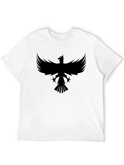 Bold Black Phoenix Graphic T-Shirt