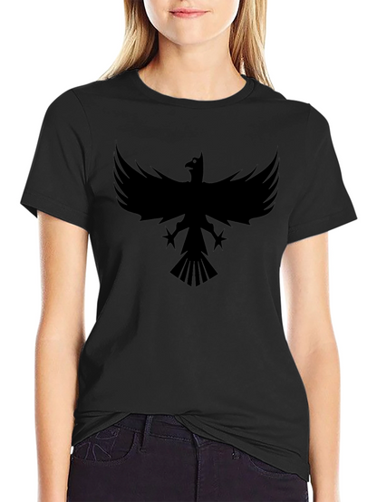 Bold Black Phoenix Graphic T-Shirt