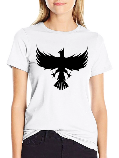 Bold Black Phoenix Graphic T-Shirt
