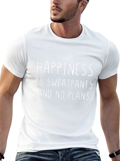 Happiness Sweatpants & No Plans T-Shirt