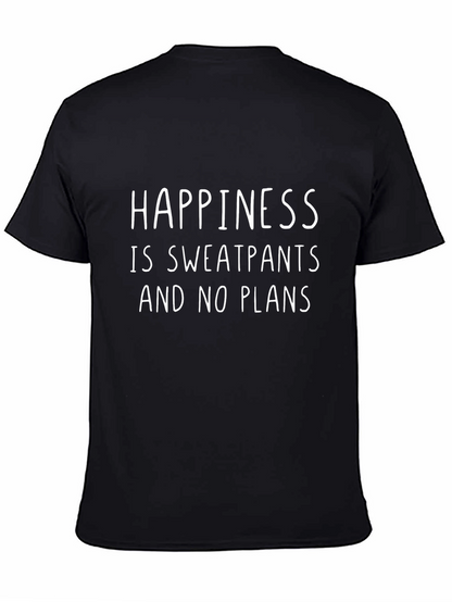 Happiness Sweatpants & No Plans T-Shirt