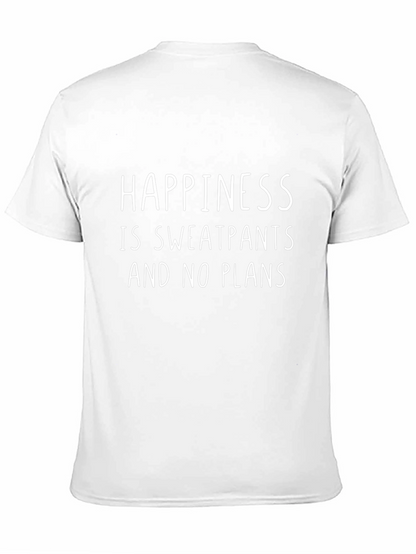 Happiness Sweatpants & No Plans T-Shirt