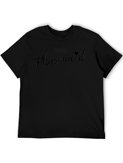 Clinical Pharmacist Black T-Shirt