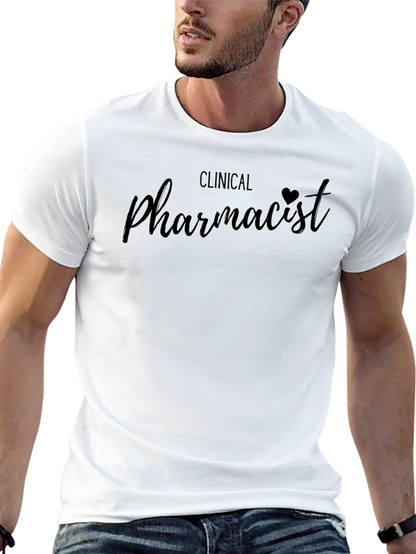 Clinical Pharmacist Black T-Shirt