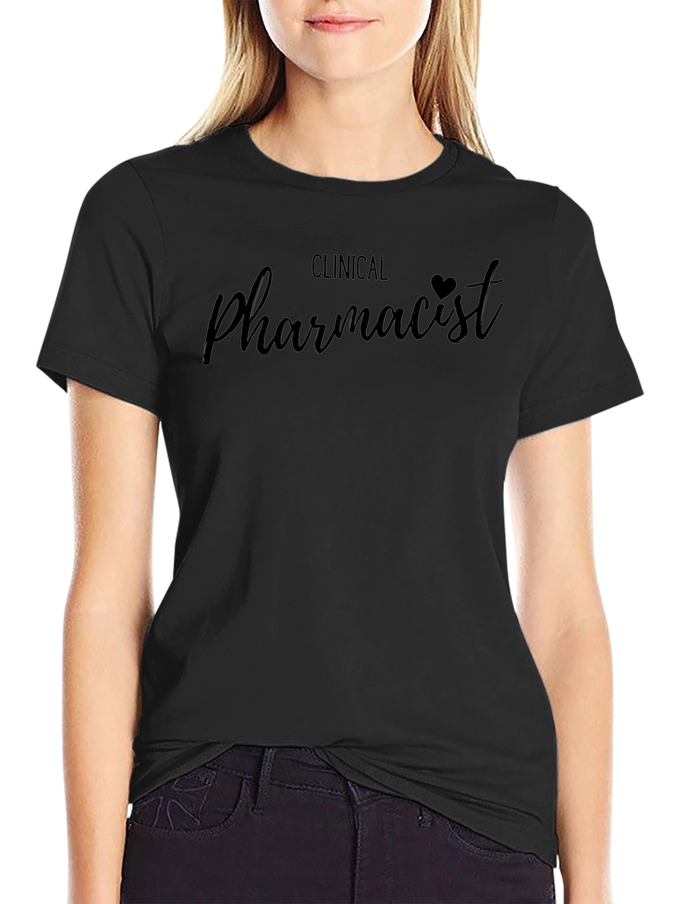 Clinical Pharmacist Black T-Shirt