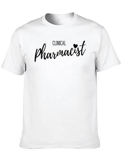 Clinical Pharmacist Black T-Shirt