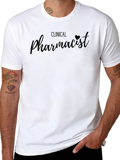 Clinical Pharmacist Black T-Shirt