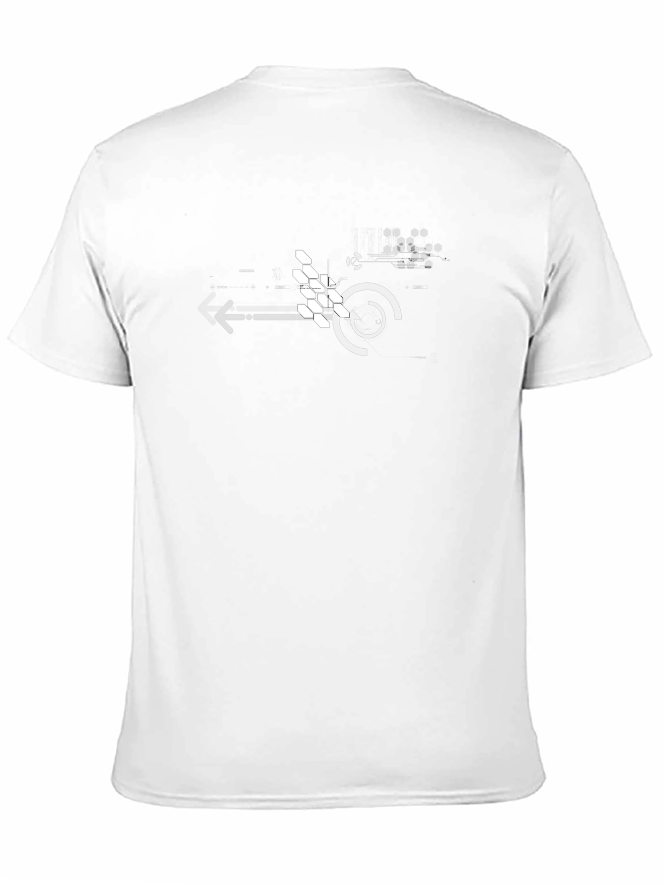 Tech Circuit Graphic Black T-Shirt