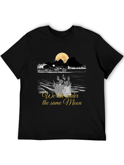 Romantic Moonlit Couple T-Shirt
