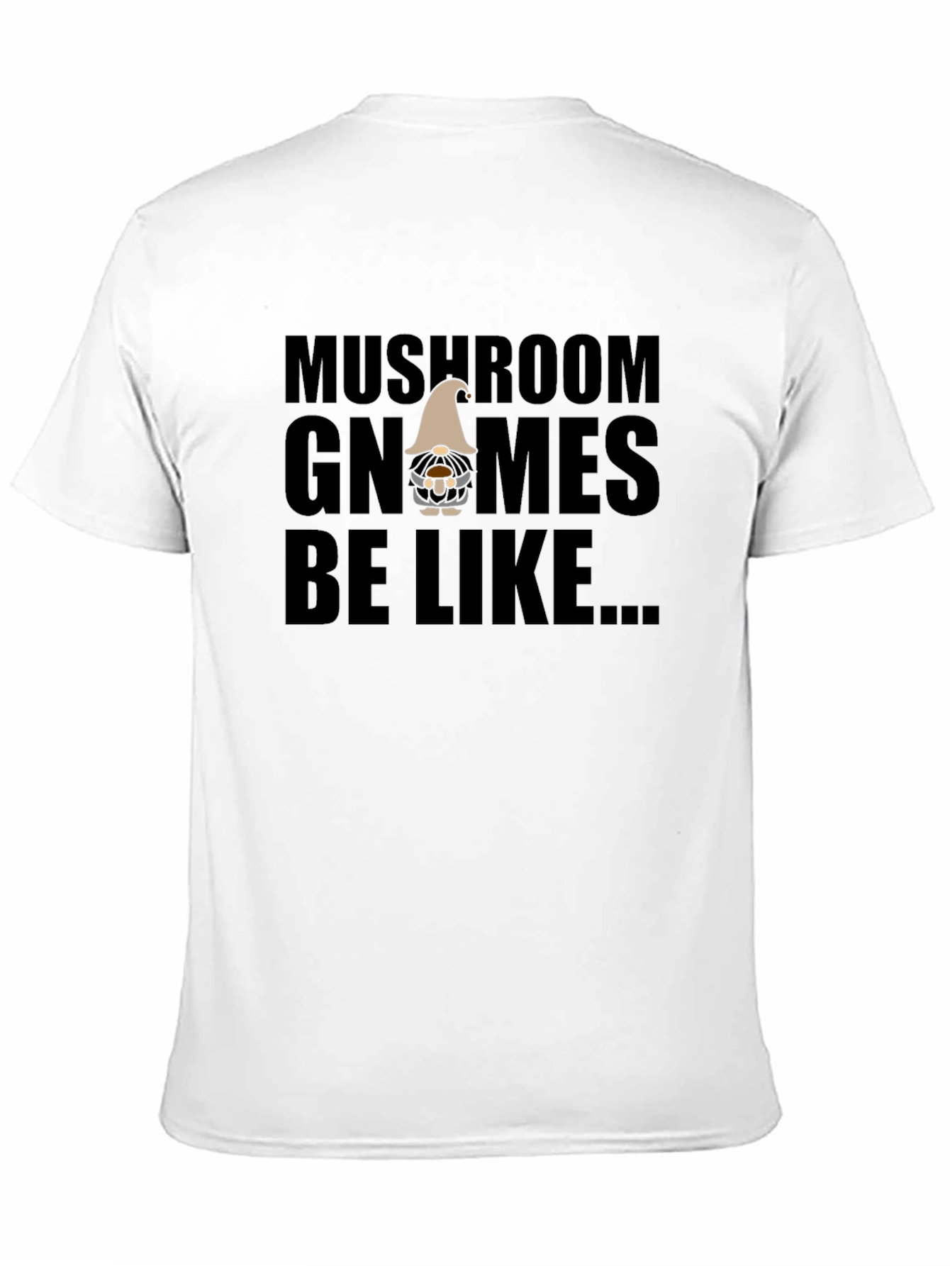 Mushroom Gnomes Graphic Tee - Funny Novelty Shirt